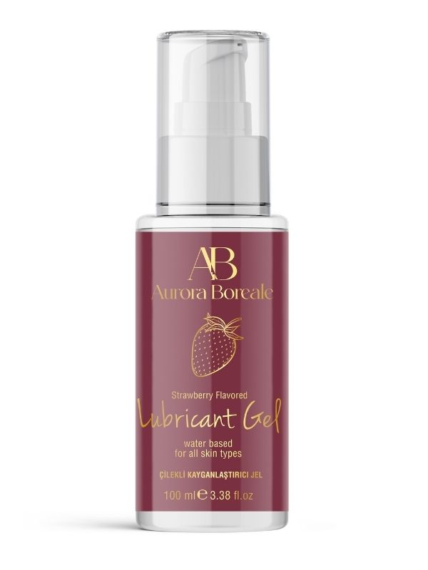 Aurora Boreale Çilek Aromalı Kayganlaştırıcı Jel
