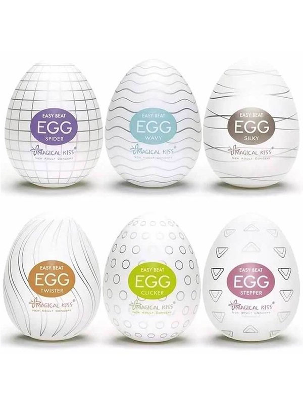Magical Kiss Egg Erkeklere Özel Esnek Yumurta 6&amp;#39;lı