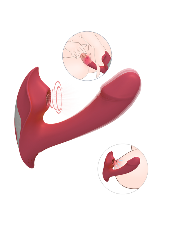 S-Hande Heart of Ocean Uzaktan Kumandalı Klitoral Emiş Vibratör