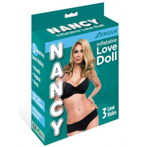 Censan Nancy Love Doll 3 İşlevli Şişme Bebek