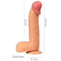 Censan Shyplay Büyük Boy Dildo Penis 27.5cm