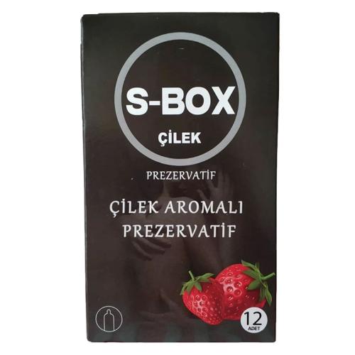 S-Box Çilek Aromalı Prezervatif 12'li