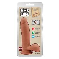 Sex Lure Kıkırdaklı Gerçekçi Dildo - 17.5cm Melez